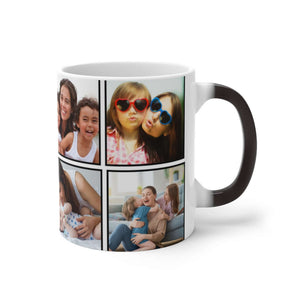 Color Changing Cup with Personalized Photos, 11oz and 15oz
