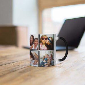 Color Changing Cup with Personalized Photos, 11oz and 15oz