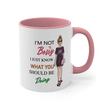 Load image into Gallery viewer, I Am Not Bossy Accent Coffee Mug, 11oz
