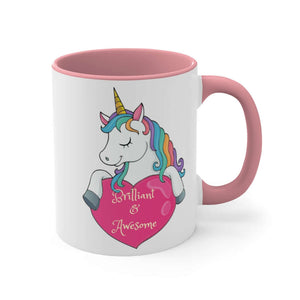 Funny Boss Unicorn Accent Coffee Mug, Best Boss 11oz Mug Gift