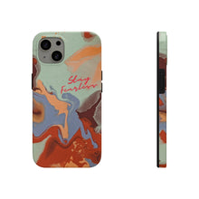Load image into Gallery viewer, Fearless Custom Text Tough Cover for iPhone 14/13/12/11/10 X/8/7 and iPhone SE Phone Cases
