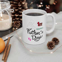Load image into Gallery viewer, Personalized Baby&#39;s Photo Personalized Mug for First Time Dad, Gift for Father, Father’s Day Mug
