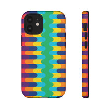 Load image into Gallery viewer, Colorful Rainbow iPhone 15/14/13/12/11/10 X/8, Samsung Galaxy S10/S20/S21/S22, Samsung S20 FE/S21 FE, Google Pixel 5/6 Tough Phone Cases
