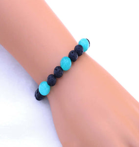 Anxiety Relief Lava Beads Diffuser Bracelet