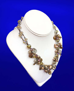 Juliet's Pearl Statement Necklace, 20 inches