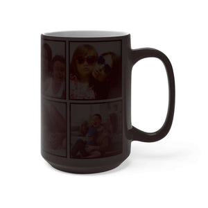 Color Changing Cup with Personalized Photos, 11oz and 15oz