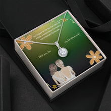 Load image into Gallery viewer, Bridesmaid Proposal w/ Dazzling Pendant Necklace and Custom Gift Message Box
