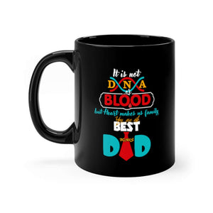 Best Step Dad Personalized Mug Gift, Gift for Bonus Father, 2 Sided Custom 11oz Mug