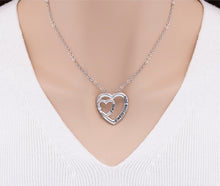 Load image into Gallery viewer, I Will Always Love You Hearts Necklace
